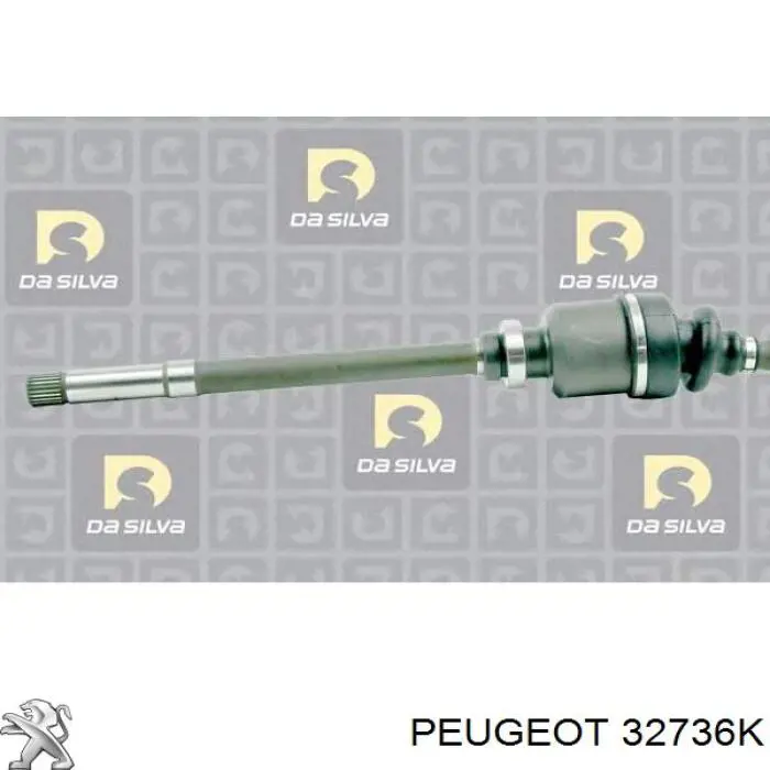 Купити 32736K Peugeot/Citroen Піввісь права