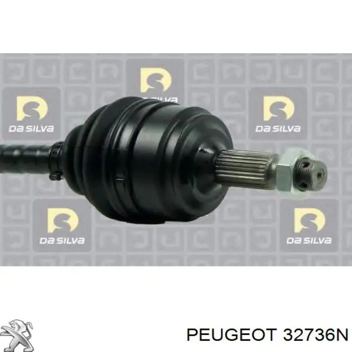32736N Peugeot/Citroen Привід передній правий