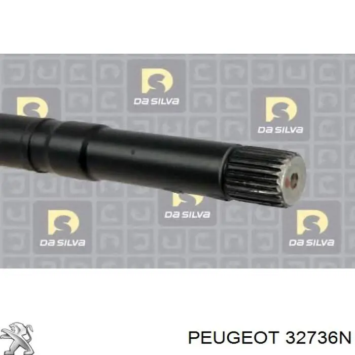 Піввісь передня, права Peugeot/Citroen 32736N ціна, від 190.38 USD