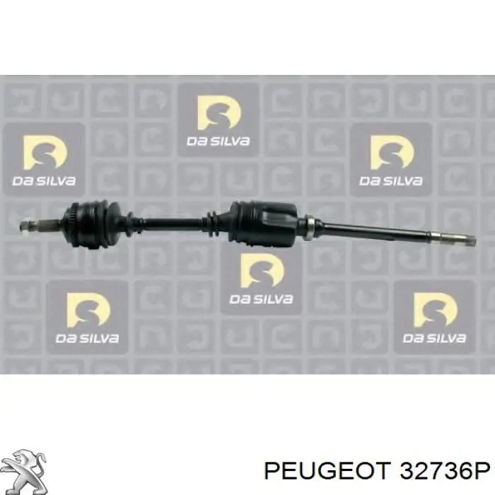 Піввісь передня, права Peugeot/Citroen 32736P ціна, від 148.02 USD