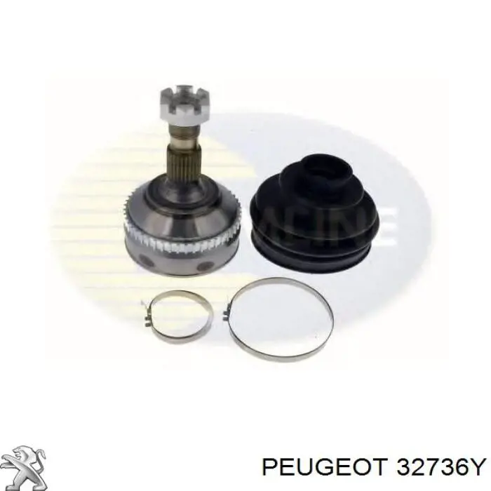 Піввісь передня, права Peugeot/Citroen 32736Y ціна, від 109.95 USD