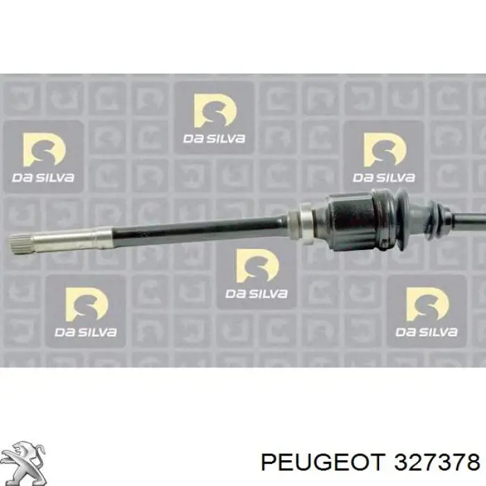 327378 Peugeot/Citroen Привід передній правий