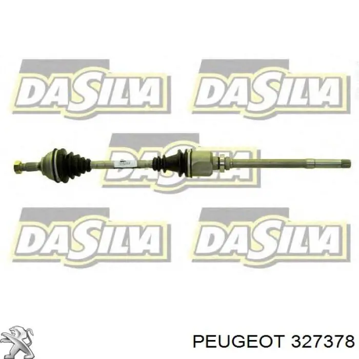 Піввісь права 327378 Peugeot/Citroen