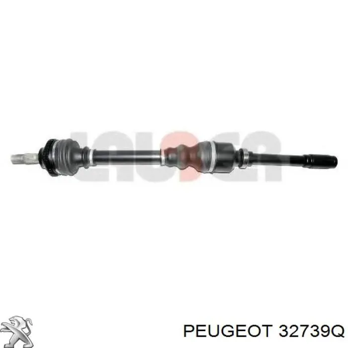 Піввісь передня, права Peugeot/Citroen 32739Q ціна, від 90.06 USD