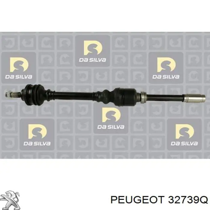 Купити 32739Q Peugeot/Citroen Піввісь права