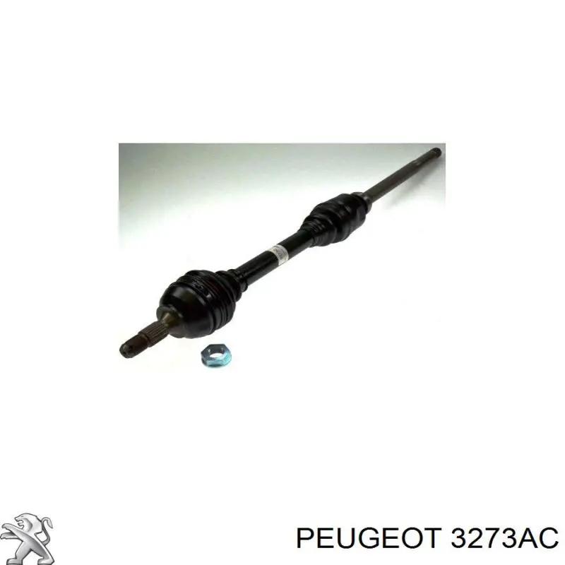 Піввісь передня, права Peugeot/Citroen 3273AC ціна, від 58.66 USD