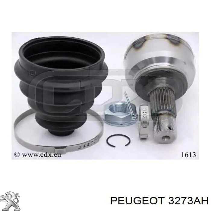 3273AH Peugeot/Citroen Привід передній правий