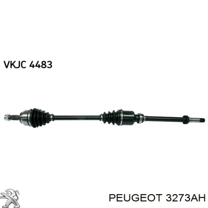 Купити 3273AH Peugeot/Citroen Піввісь права