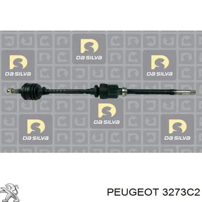 3273C2 Peugeot/Citroen Привід передній правий