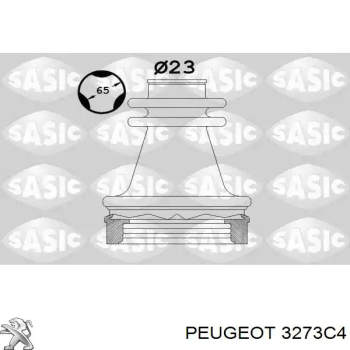 3273C4 Peugeot/Citroen піввісь (привід передня, права)