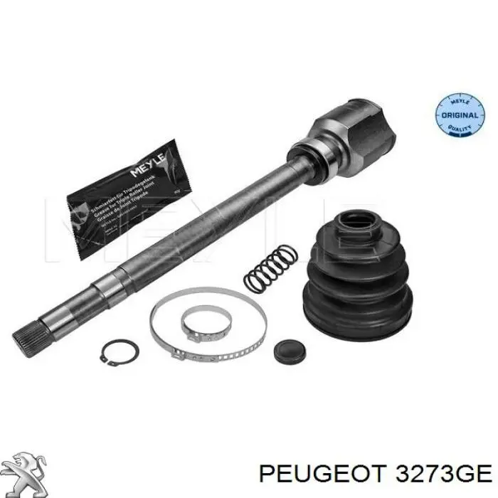Піввісь передня, права Peugeot/Citroen 3273GE ціна, від 158.06 USD