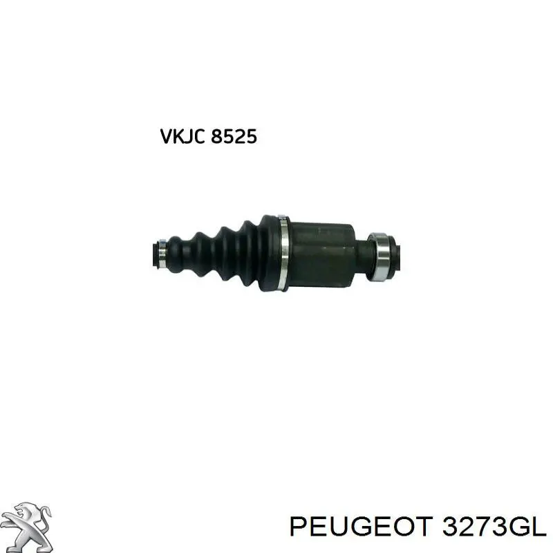 Піввісь передня, права Peugeot/Citroen 3273GL ціна, від 155.37 USD