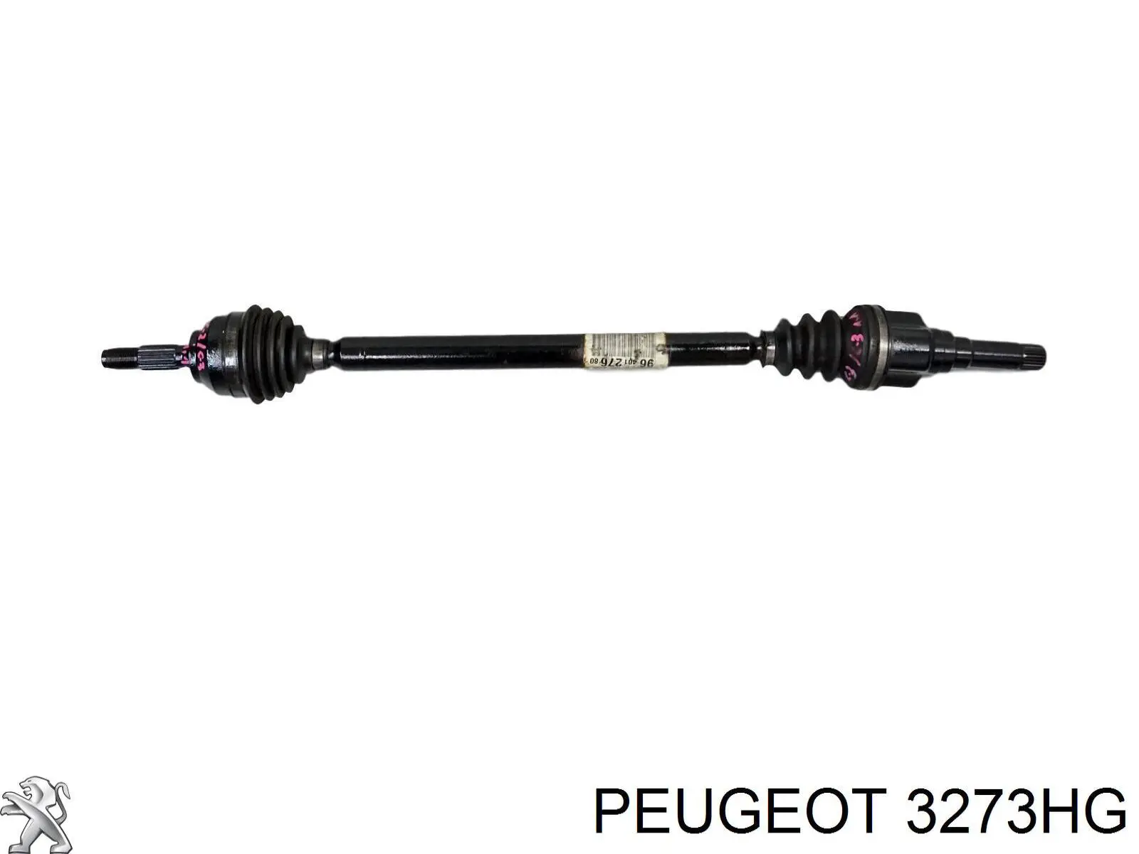 Піввісь передня, права Peugeot/Citroen 3273HG ціна, від 88.03 USD