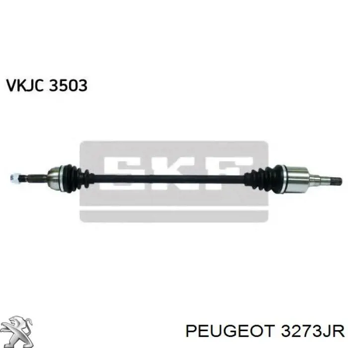Купити 3273JR Peugeot/Citroen Піввісь права