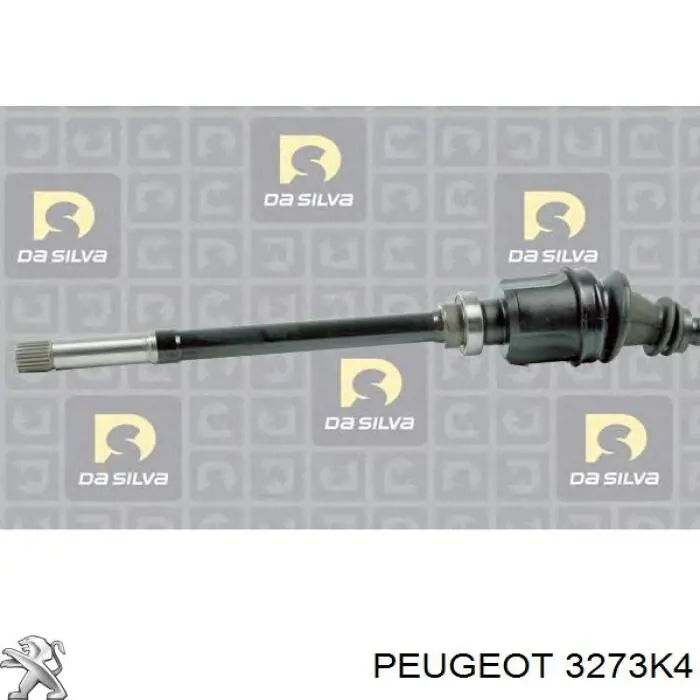 Піввісь передня, права Peugeot/Citroen 3273K4 ціна, від 79.35 USD