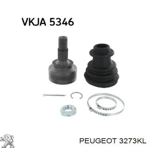 Граната колісна Peugeot/Citroen 3273KL ціна, від 27.65 USD