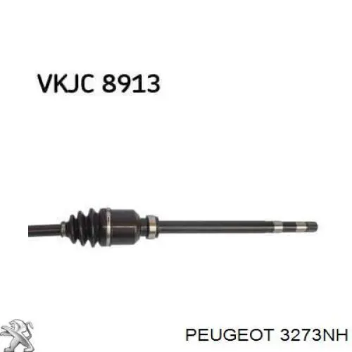 Купити 3273NH Peugeot/Citroen Піввісь права