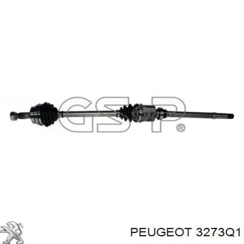 Купити 3273Q1 Peugeot/Citroen Піввісь права