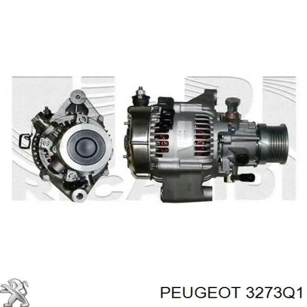 Піввісь права 3273Q1 Peugeot/Citroen
