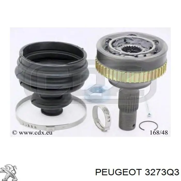 Купити 3273Q3 Peugeot/Citroen Піввісь права
