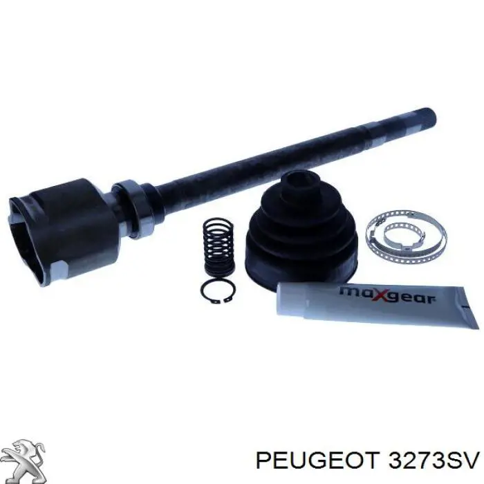 Піввісь передня, права Peugeot/Citroen 3273SV ціна, від 158.06 USD
