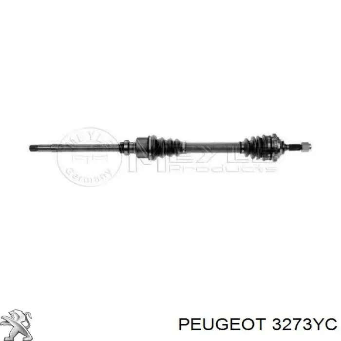 Купити 3273YC Peugeot/Citroen Піввісь права