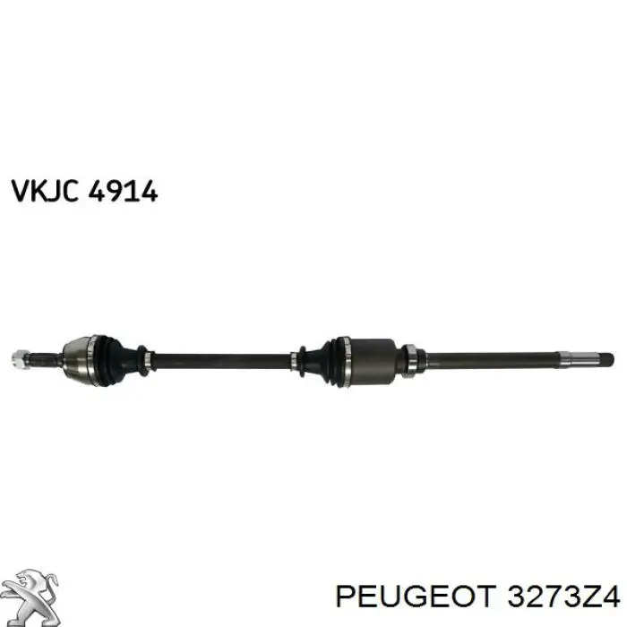 3273Z4 Peugeot/Citroen Привід передній правий