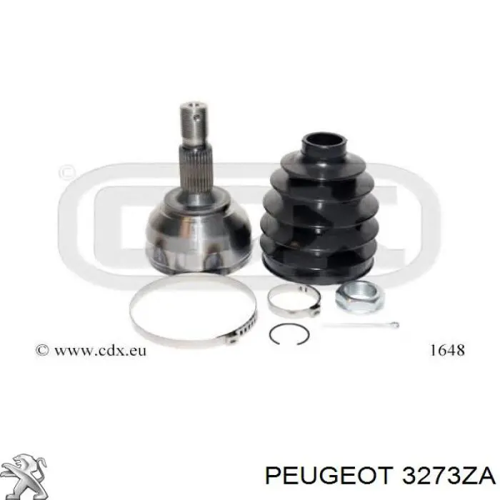 Купити 3273ZA Peugeot/Citroen Піввісь права