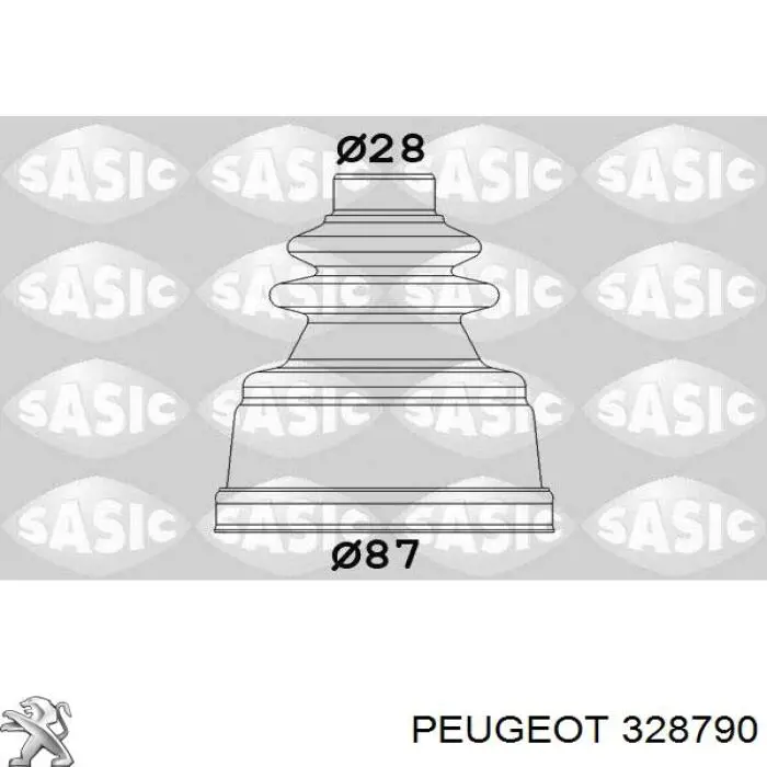 328790 Peugeot/Citroen Пильник ШРКШ внутрішній, передній півосі