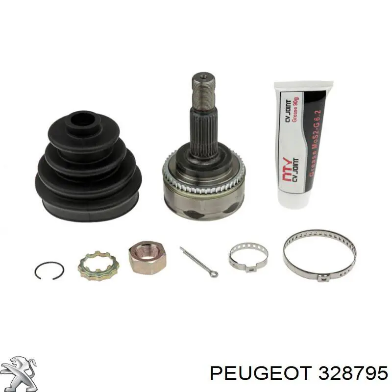 Купити 328795 Peugeot/Citroen Пильник шарніра кутових швидкостей внутрішній передній