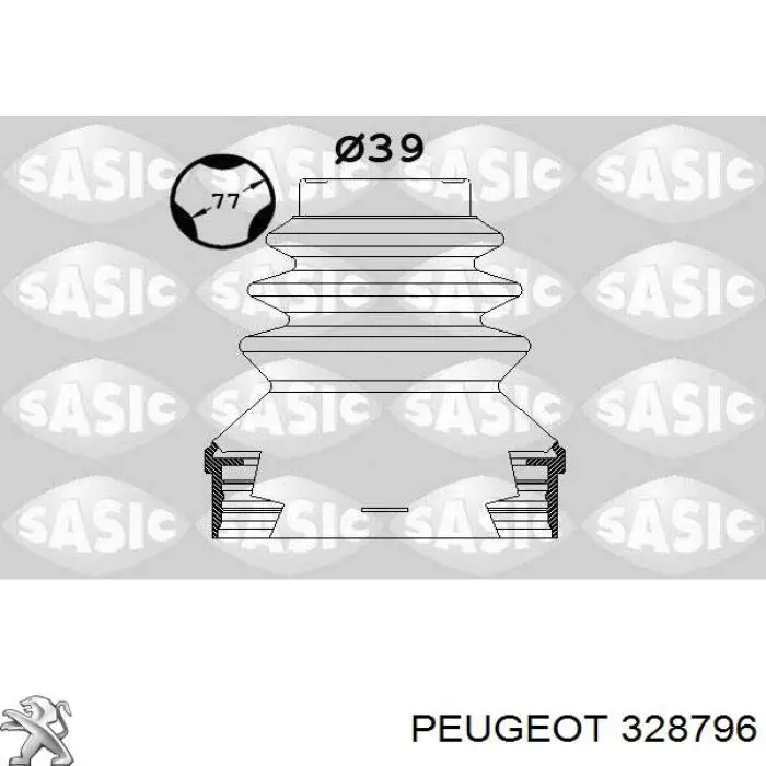 328796 Peugeot/Citroen пильник шруса внутрішній, передній піввісі
