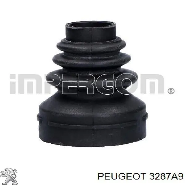 Пильник гранати внутрішній, передній півосі Peugeot/Citroen 3287A9 ціна, від 13.44 USD