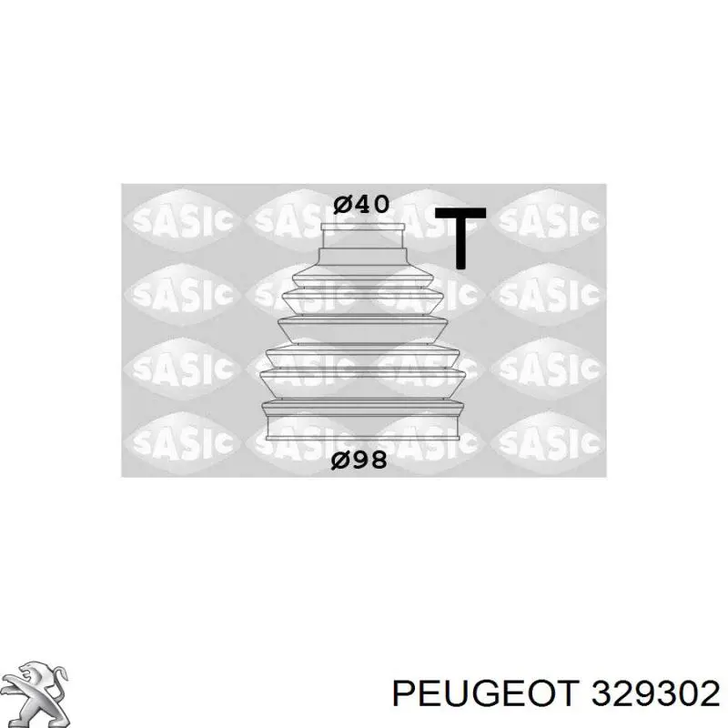 Пильник шарніра кутових швидкостей зовнішній передній Peugeot/Citroen 329302 ціна, від 12.32 USD