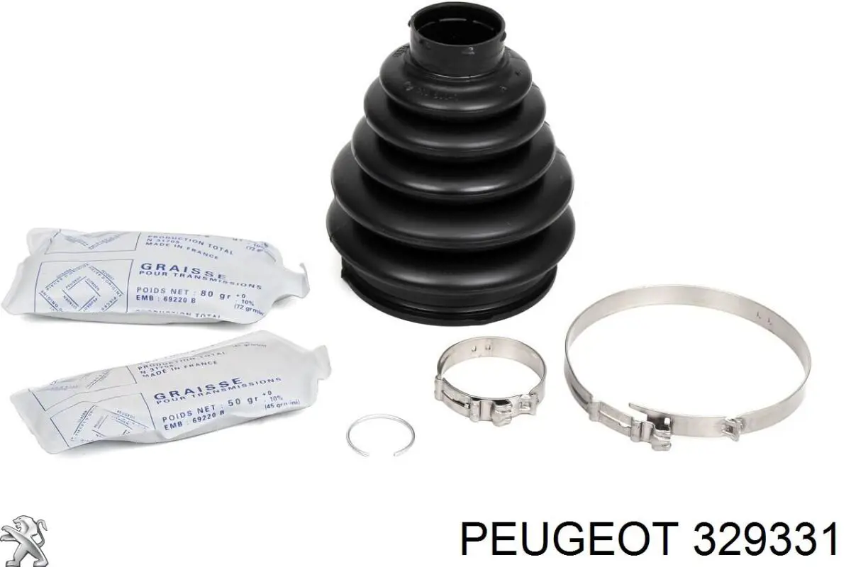 Пильник шарніра кутових швидкостей зовнішній передній Peugeot/Citroen 329331 ціна, від 16.10 USD