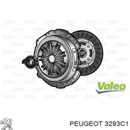3293C1 Peugeot/Citroen Пильник ШРУСа зовнішній, передній піввісі