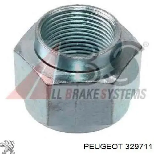 Гайка маточини передньої Peugeot/Citroen 329711 ціна, від 4.85 USD