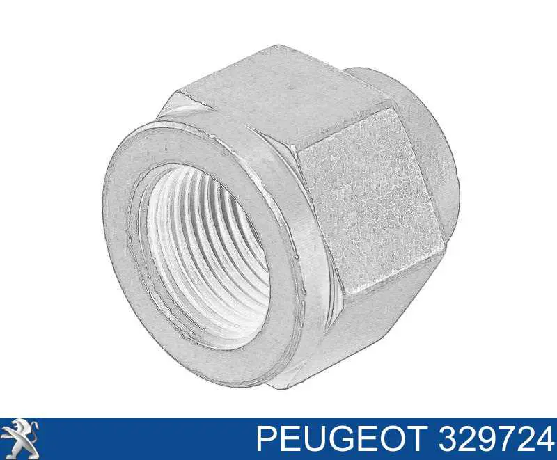Купити 329724 Peugeot/Citroen Гайка маточини передньої