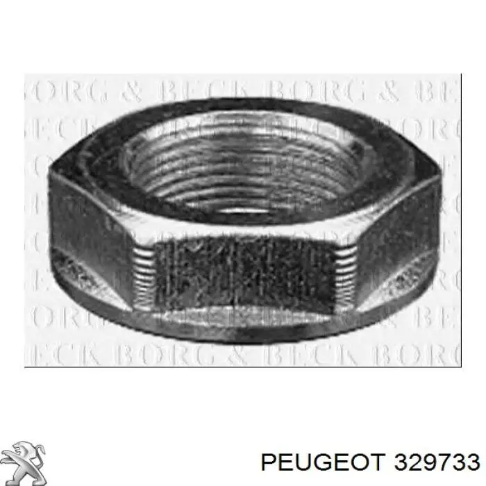 Гайка маточини передньої Peugeot/Citroen 329733 ціна, від 3.79 USD