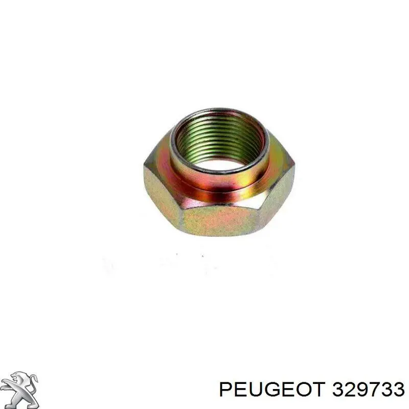 Гайка маточини передньої 329733 Peugeot/Citroen