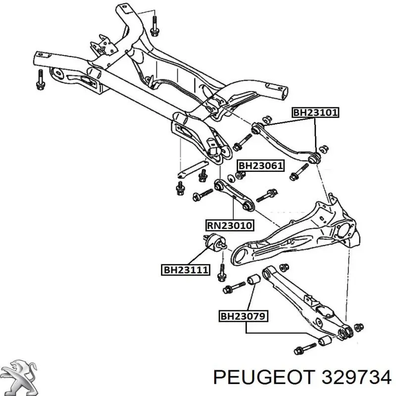 Гайка маточини передньої Peugeot/Citroen 6822TT ціна, від 15.20 USD