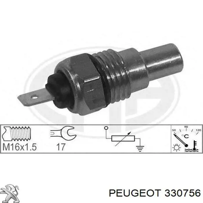 Купити 330756 Peugeot/Citroen Підшипник ступиці передньої
