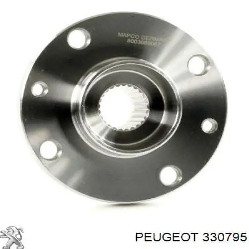Передня маточина 330795 Peugeot/Citroen