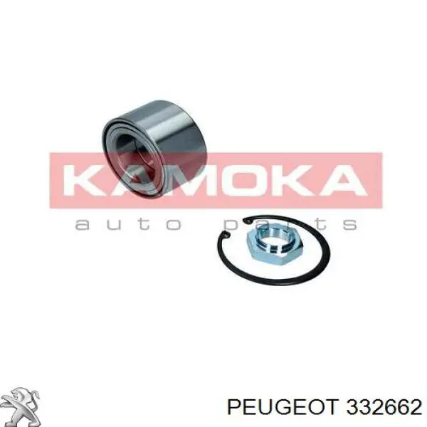 332662 Peugeot/Citroen Підшипник ступиці задньої