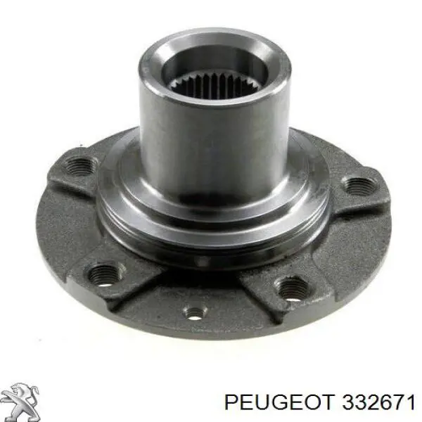 Комплект підшипник маточини передньої Peugeot/Citroen 332671 ціна, від 36.70 USD