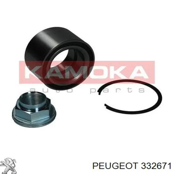 Купити 332671 Peugeot/Citroen Підшипник ступиці передньої