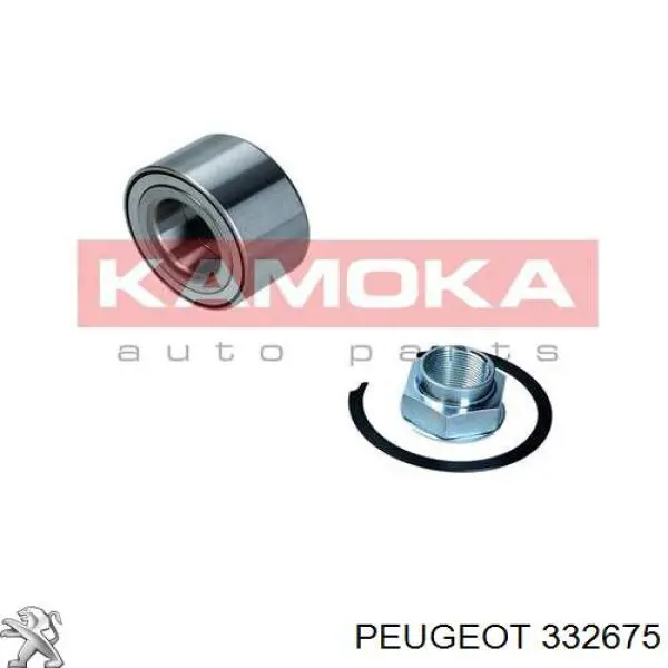 Комплект підшипник маточини передньої Peugeot/Citroen 332675 ціна, від 20.74 USD