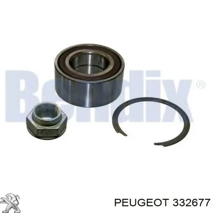 Підшипник ступиці 332677 Peugeot/Citroen
