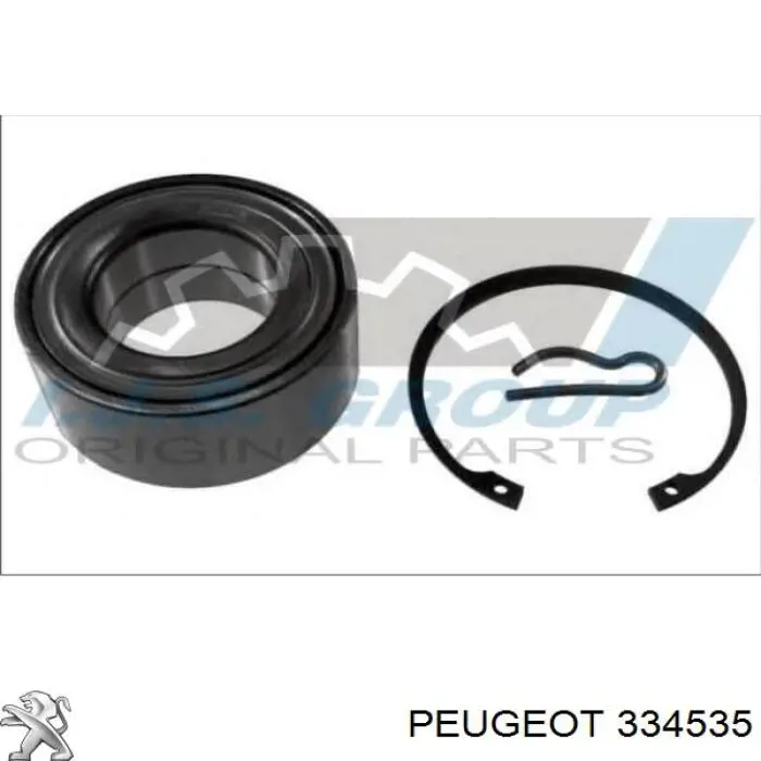 Купити 334535 Peugeot/Citroen Кільце стопорне підшипника передньої маточини