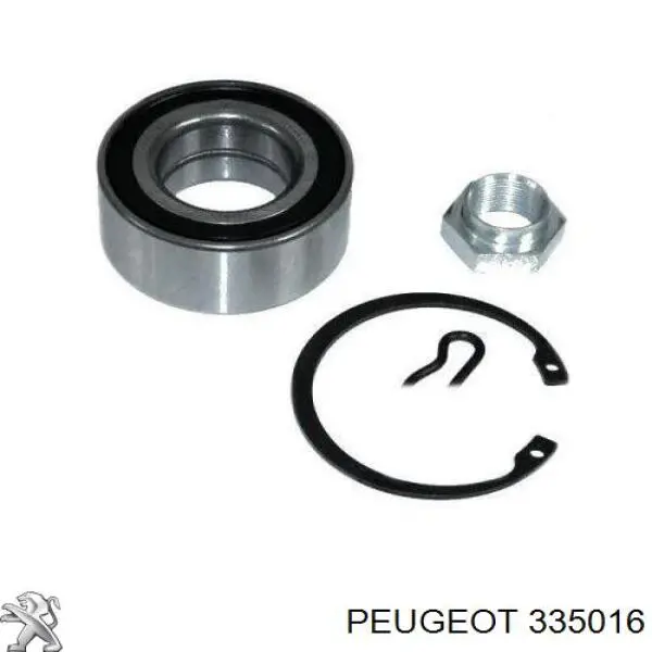 Купити 335016 Peugeot/Citroen Підшипник ступиці передньої