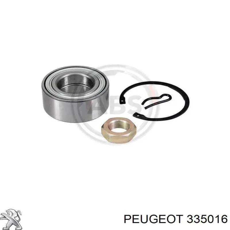 Підшипник ступиці 335016 Peugeot/Citroen